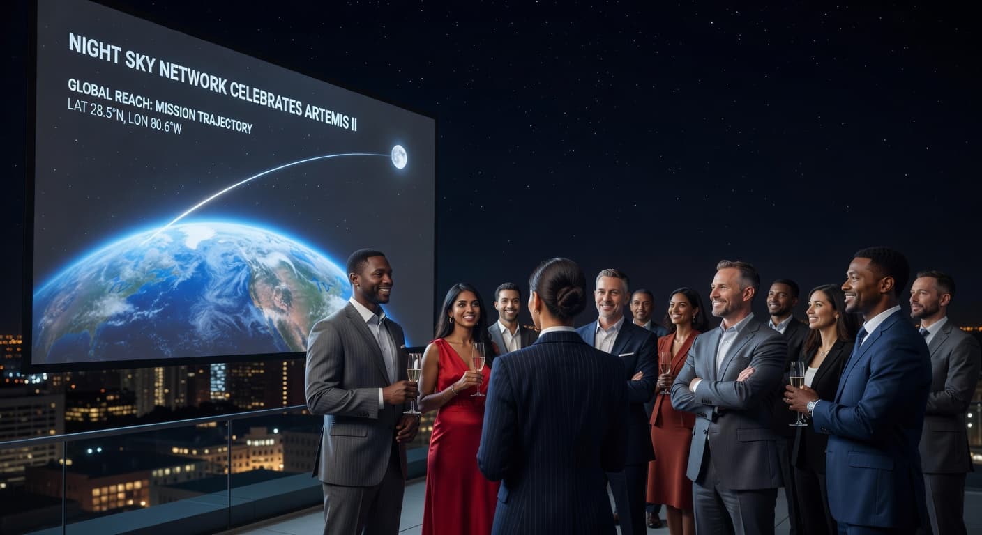 Night Sky Network Celebrates Artemis II